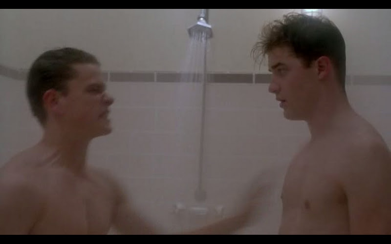 Coming out of shower naked girls